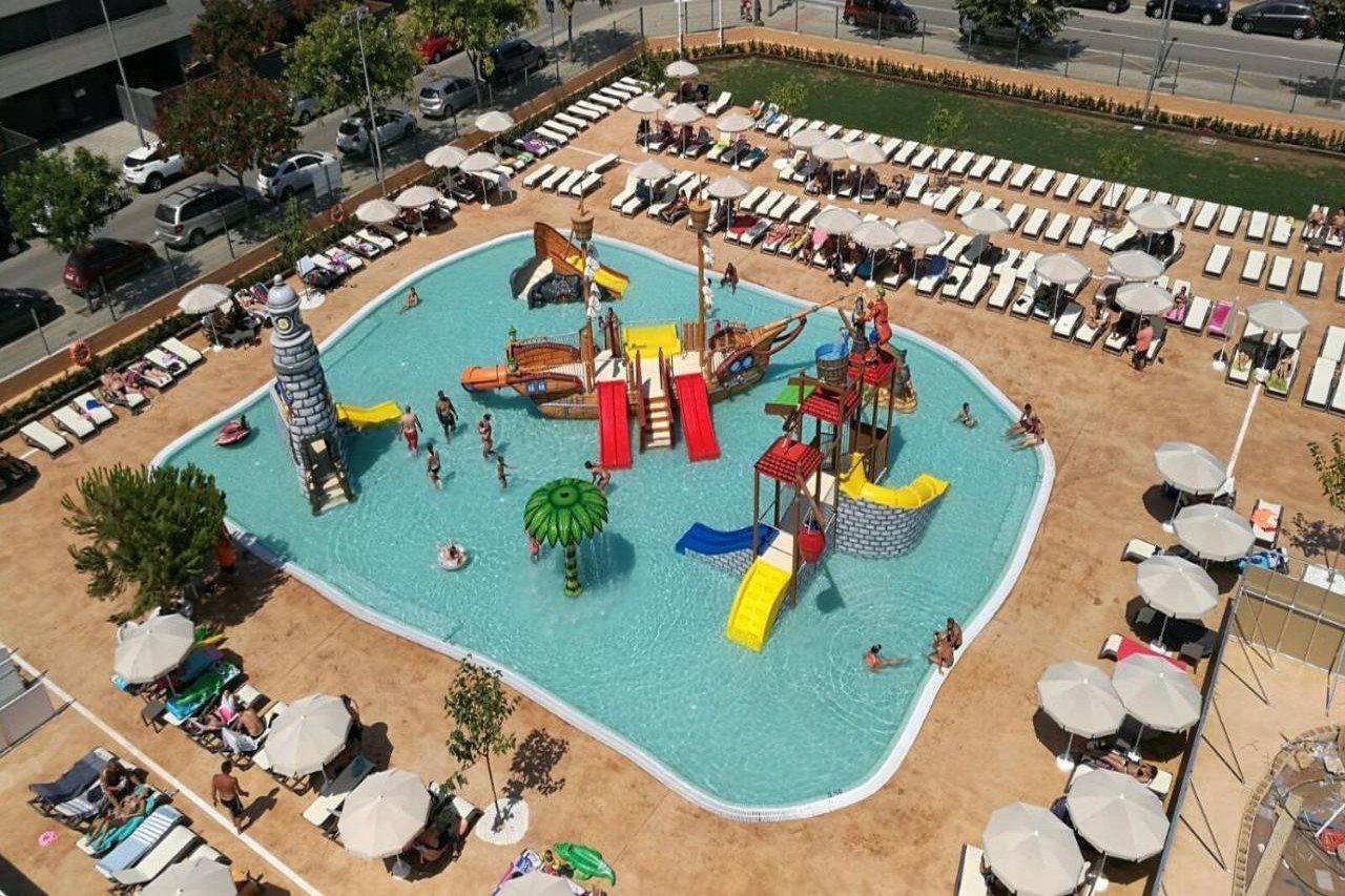 Hotel Sorra Daurada Splash Malgrat de Mar Bagian luar foto